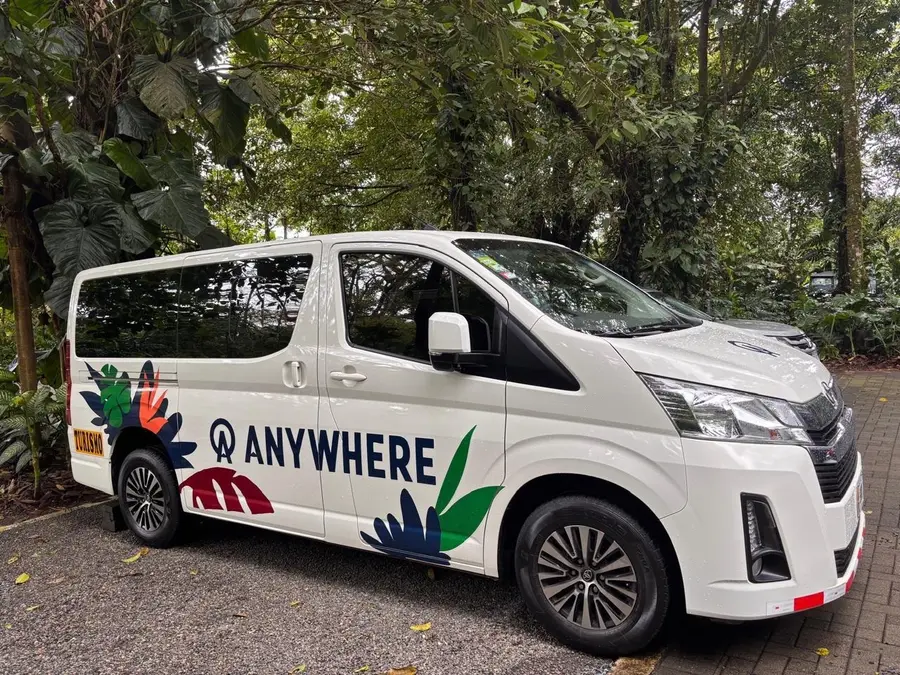 Anywhere Costa Rica private transfer van